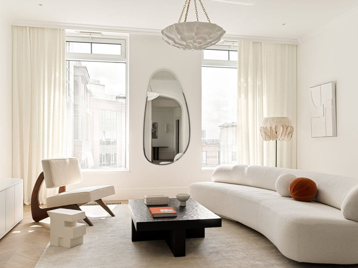 Индийский ковёр из шерсти и арт-шёлка «MURUGAN»